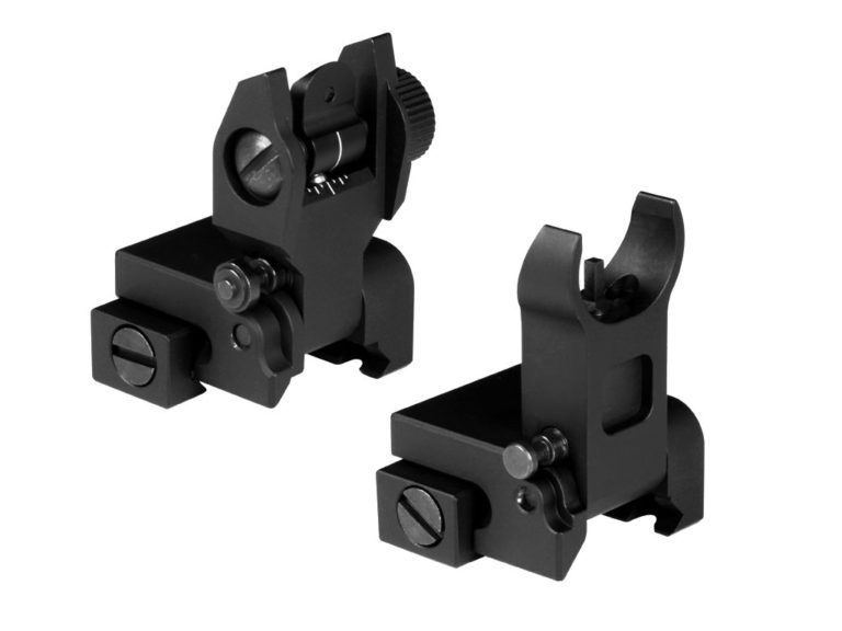NEW Tactical Flip Up Iron Sight Rear/Front Sight Mount - $25.95