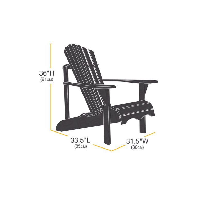 AmazonBasics Adirondack-Chair Patio Cover 1-Pack - $33.95