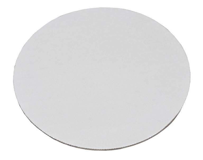 Southern Champion Tray 11209 8" Corrugated Single Wall Cake and Pizza Circle, Greaseproof, White (Case of 100) 8" - $37.95