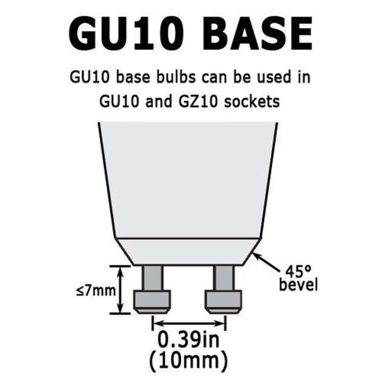 Pack Of 6 50 Watt Gu10 Halogen Bulb 120 Volt 50W Gu10 Halogen Light Bulb - $16.95