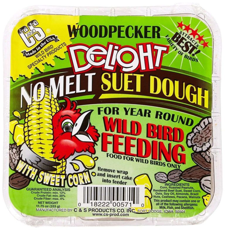 C&S Woodpecker Delight No-Melt Suet Dough - $10.95