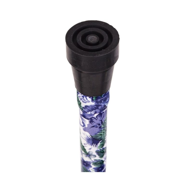 Dmi Adjustable Designer Cane With Offset Handle Comfort Grip And Strap Purple.. - $23.95