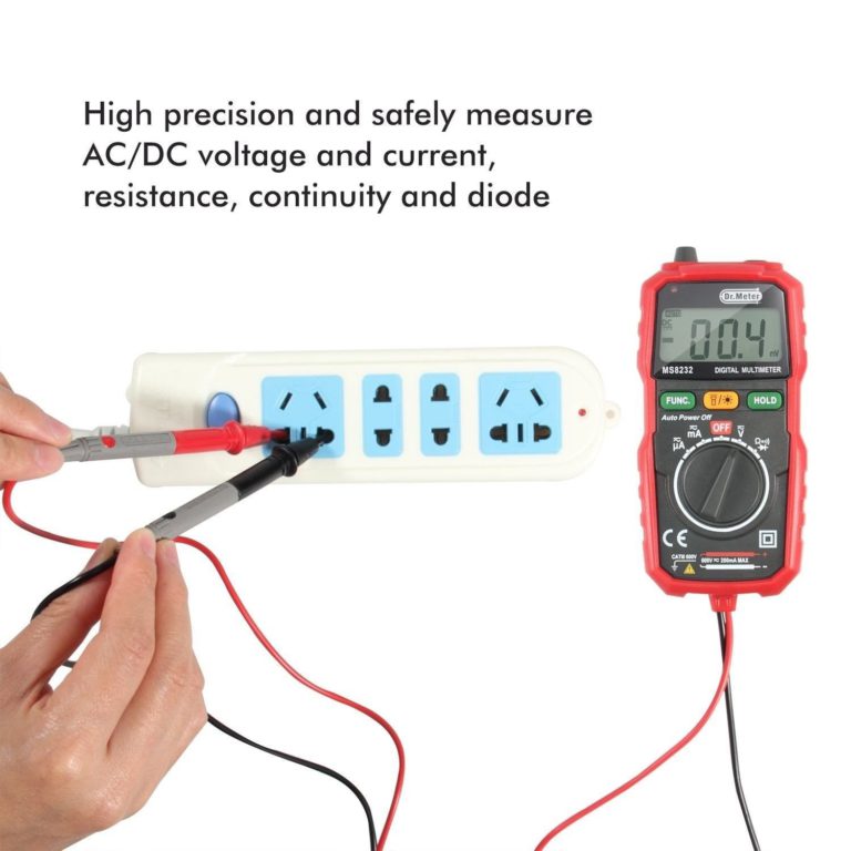 Dr.Meter Backlight Mini Digital Multimeter Ac/Dc Voltage Tester Current Resis.. - $19.95