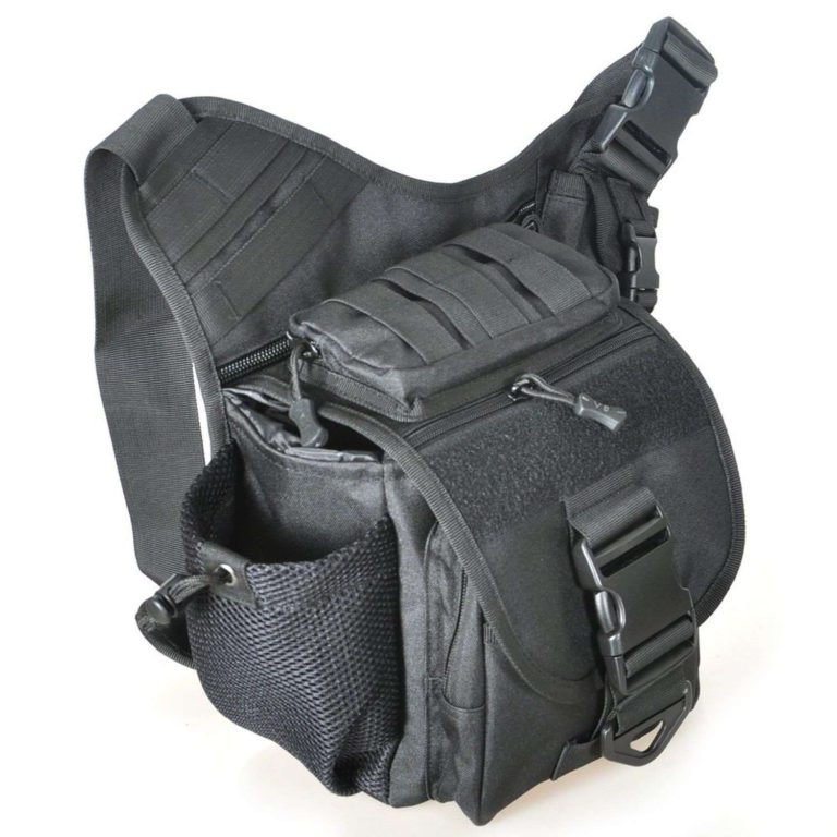 Piscifun Multi Pockets Single Shoulder Bag Nylon Fishing Tackle Bag Crossbody.. - $31.95