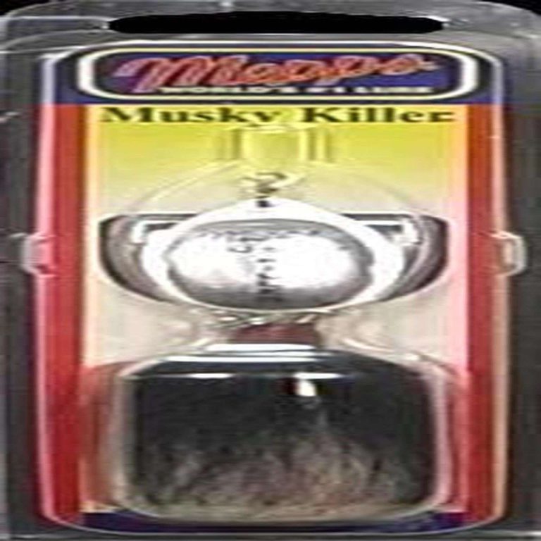 Mepps Musky Killer Spinnerbait Silver-Wht-Tail - $20.95