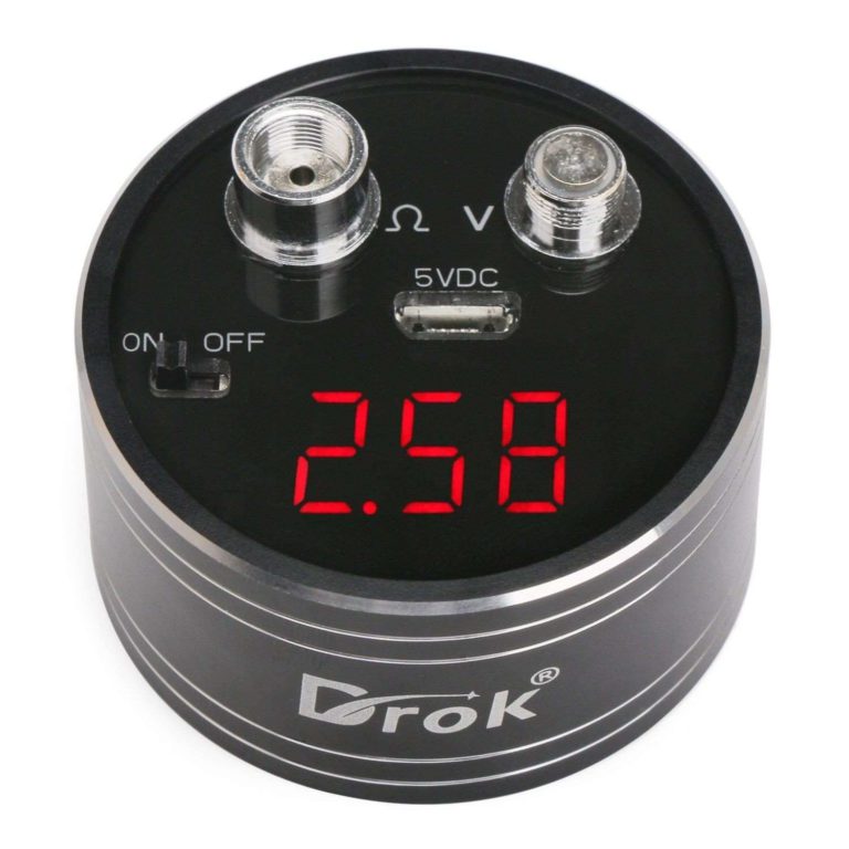 Drokdc0-12V O-20 Led Digital Voltage Ohm Meter Electric Cigarette Atomizer Te.. - $16.95