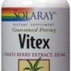 Solaray - Vitex Chaste Berry Extract 225 Mg 60 Capsules - $16.95