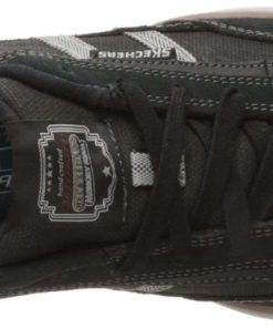 Skechers Usa Men's Glides Status Lace-Up Sneaker Black 6.5 D(M) Us - $68.95