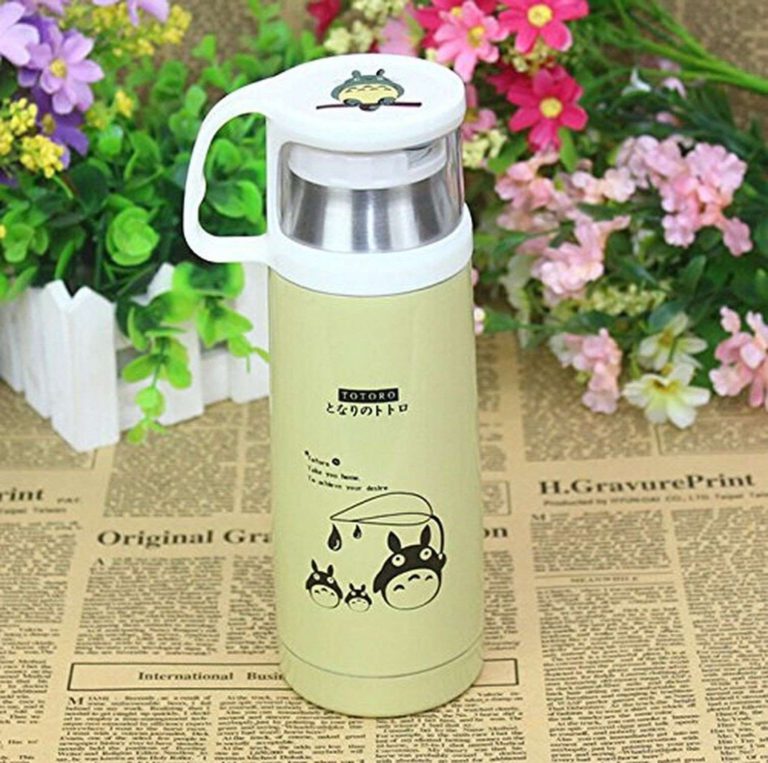L-Zonc Totoro Thermos 12-Ounce Stainless-Steel Backpack Bottle - $26.95