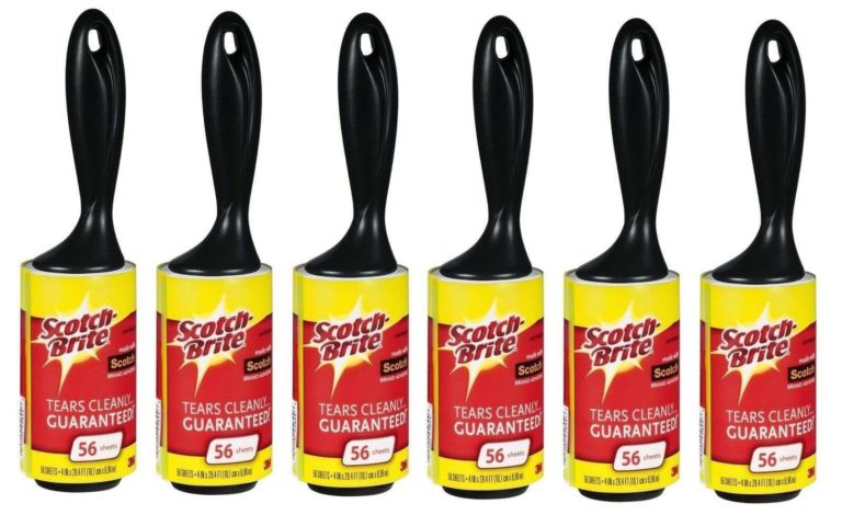 Scotch-Brite Lint Roller Total: 336 Sheets (6 X 56 Count Rollers) - $24.95