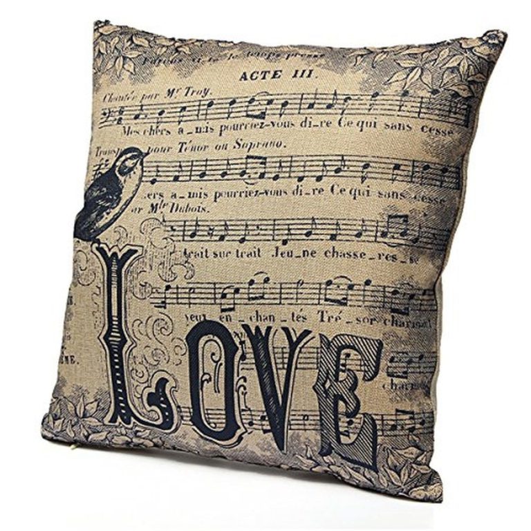 Heroneo 18Style Animal Home Love Heart Decorative Cotton Linen Pillow Case Cu.. - $10.95