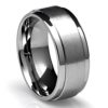 Cavalier Jewelers 10Mm Men's Titanium Ring Wedding Band With Flat Brushed Top.. - $23.94