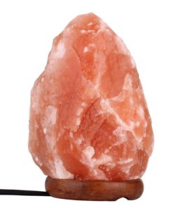 Tgs Gems Himalayan Salt Lamp With Wood Base And Cord 11 Lb 9 Inch 11Lb 9 Inch - $33.95