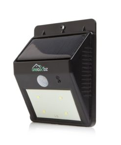 Gr8 Goodz Led Motion Sensor Solar Light Bright Weatherproof Wireless Outside .. - $17.95
