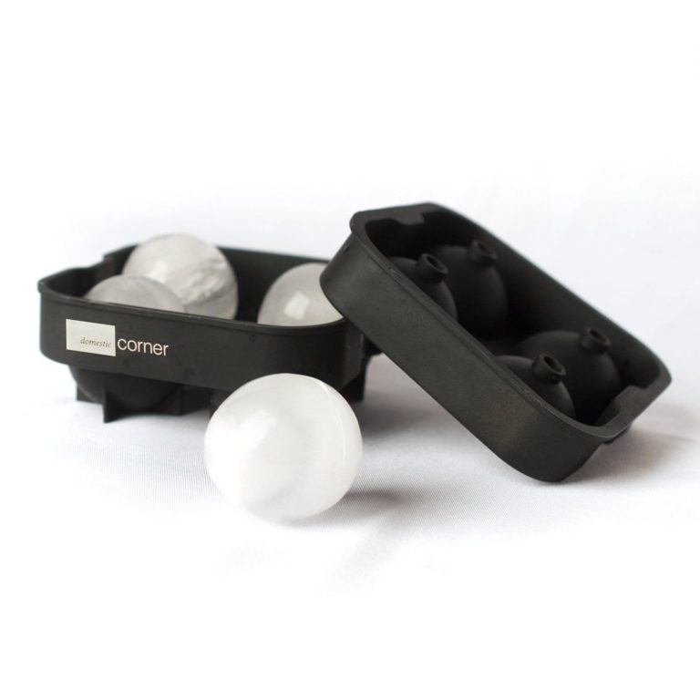 Domestic Corner Geo Sphere Silicone Ice Ball Maker And Tray Creates 4 Geometr.. - $14.95