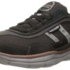 Skechers Usa Men's Glides Status Lace-Up Sneaker Black 6.5 D(M) Us - $88.95
