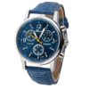 Bessky Men's Crocodile Faux Leather Analog Watch - $18.95