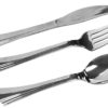 Silver Plastic Silverware Heavy Duty Looks Like Silver Cutlery Combo Of 96 P.. - $69.95