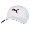 New Men's Puma Golf 3D Cat Flexfit Hat White/Black Large/X-Large - $13.95
