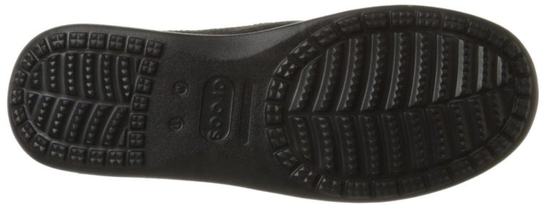 Crocs Men's Santa Cruz 2 Luxe Loafer Black/Black 7 D(M) Us - $33.95
