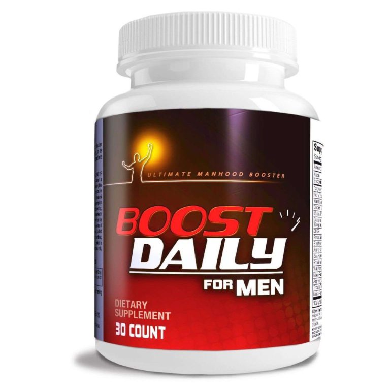 Boost Daily For Men Complete Natural Male Health Formula Maximum Male Health .. - $34.95