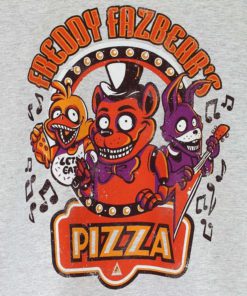 Character Boys' Five Nights At Freddy's T-Shirt Grey 8 - $30.95