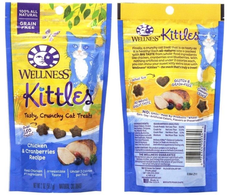 Wellness Kittles Cat Treat Variety Pack - 3 Flavors (Chicken & Cranberries Sa.. - $15.95