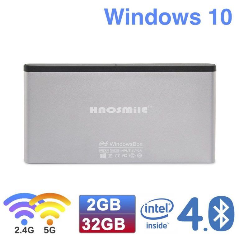 Hncsmile C80 Wintel Mini Pc Pocket Mini Computer Intel Compute Stick Atom Bay.. - $100.95