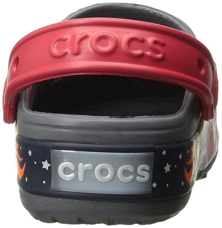 Crocs Boys' Crocslights Galactic Clog Charcoal Toddler (1-4 Years) - $46.95