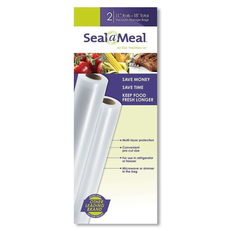 Seal-A-Meal 11-Inch By 9-Foot Rolls 2Pk Clear 2 Rolls - $15.95