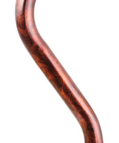 Dmi Adjustable Designer Cane With Offset Handle Comfort Grip And Strap Copper.. - $22.95
