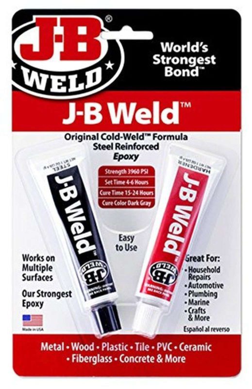 J-B Weld 8265S Original Steel Reinforced Epoxy Twin Pack - 2 Oz - $11.95