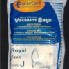 Royal Tank Type J Vacuum Bags Microfiltration With Closure - 7 Pack + 1 Filter - $9.95