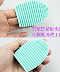 Heroneo Cleaning Makeup Washing Brush Silica Glove Scrubber Board Cosmetic Cl.. - $11.95