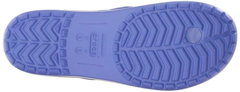 Crocs Unisex Crocband Lopro Flip-Flop Lapis/Oyster - $30.95