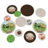 Woodland Creatures - Party Table Confetti Set - 27 Count - $26.95