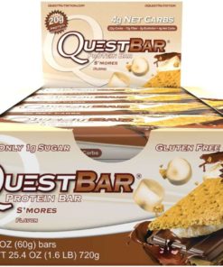 Quest Nutrition Protein Bar Smores 20G Protein No Added Sugar 2.12Oz Bar 12 C.. - $27.95