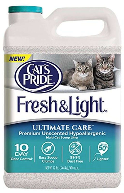 Cat's Pride Fresh And Light Ultimate Care Premium Unscented Hypoallergenic Mu.. - $26.95