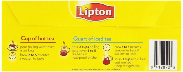 Lipton Black Tea Bags 100 Ct - $21.95