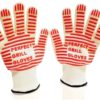 65% Sale! #1 Bbq Gloves- Oven Gloves - Perfect Grill Gloves - Extreme Heat Re.. - $11.95