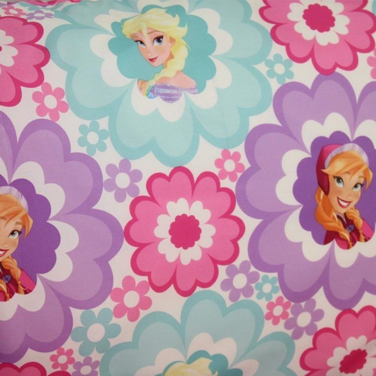 Disney Frozen Floral Microfiber Twin Sheet Set - $35.95