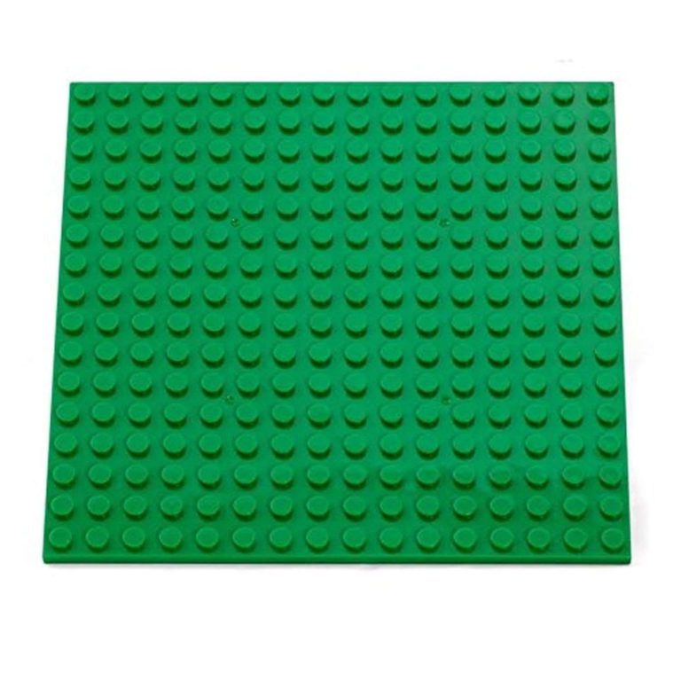 Brick Building Base Plates By Scs - Small 5"X5" Green Baseplates (10 Pack) - .. - $23.95