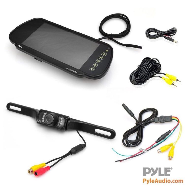 Pyle Plcm7200 Backup Camera & Rearview Monitor Parking Reverse System Waterpr.. - $56.95