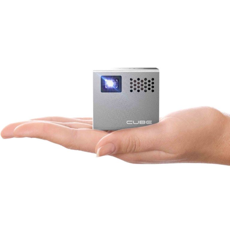 Rif6 Cube 2-Inch Mobile Projector With 20000 Hour Led Light And 120-Inch Disp.. - $307.95