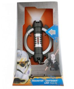 Disney Star Wars Rebels Inquisitor Lightsaber Keylite Key Chain With Bright Led - $15.95