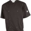 Mercer Culinary M61012Bk7X Genesis Unisex Short Sleeve Chef Jacket With Tradi.. - $43.95