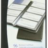 Rolodex Vinyl Business Card Book With A-Z Tabs Holds 96 Cards Of 2.25 X 4 Inc.. - $15.95
