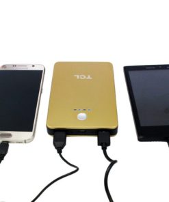 Tcl Q15 10000 Mah Polymer Portable Power Pack With Double Usb Adept For Samsu.. - $19.95