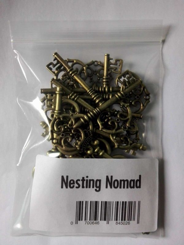 Nesting Nomad Mixed Set Of 20 Extra Large Skeleton Keys In Antique Bronze - S.. - $15.95