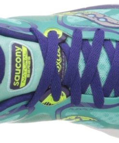 Saucony Women's Kinvara 6 Running Shoe Blue/Citron 5 B(M) Us - $69.95